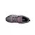 Zapatilla Hi-Tec Bariloche para hombre en color gris con detalles en rojo, vista superior.