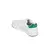 Zapatillas Le Coq Sportif Breakpoint Classic para hombre, vista trasera en color blanco con detalles verdes.