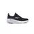 Zapatillas Skechers Go Run Elevate para hombre, diseño negro con detalles en gris, ideales para running y entrenamiento.