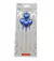 Vela Pinche Corazon Azul x 4 u