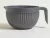 Bowl Tazon de Plastico Con Manija Color Gris 3500 Ml