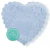 Blonda Papel Corazon Celeste 15 cm x 100 u - comprar online