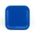 Plato cuadrado Azul -18 cm. x 8 Unid