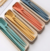 Estuche Con Set de Cubiertos 4 Piezas Colores Varios