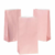 Bolsa con Fuelle - Rosa Pastel 12x24cm. x 10u.