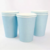 Vaso Polipapel Celeste Pastel 240 cc x 8 u.