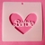 Stencil Corazon Barbie para Cookie 15 x 15 Cm. - MIL ARTES