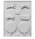 Molde placa Chupetin Acetato Joystick x 6