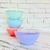 Bowl Plastico Violeta Pastel Con Tapa 28 x 12 cm. en internet