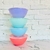 Bowl Plastico Violeta Pastel Con Tapa 28 x 12 cm. - La Botica del Pastelero - Bazar repostero y Regalos
