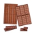 Molde Silicona Chocolatero - Tableta de Chocolate Shot x 6 - 25x17 cm.