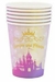 Vaso Descartable Polipapel Castillo de Princesas x 6 u.