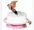 Plato Giratorio Tornamesa Rosa x 28 cm. -