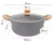 Cacerola Forjado con Tapa Granito 24 Cm HUDSON - comprar online