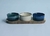 Bowl Compotera Mini Set x3 con Bandeja de Acacia 29 x 10 Cm