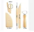 Esteca de Madera con Devastador Lama para Ceramica x 5 u. - comprar online