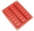 Molde Silicona Chocolatero - Tableta de Chocolate Barra x 3 - 18x4 cm.