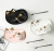 Taza De Ceramica Gato Con Plato y Cuchara Blanca 180 Ml - comprar online