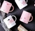 Taza De Ceramica Con Tapa y Cuchara Sakura 400 ml - comprar online