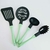 Set Utensilios de Cocina x 4 Verde
