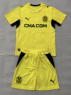 CONJUNTO ARQUERO OLYMPIQUE DE MARSELLA AMARILLO PARA NIÑO 26/27