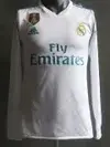 CAMISETA TITULAR REAL MADRID 2017 VERSION JUGADOR MANGA LARGA