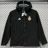 CAMPERA REAL MADRID NEGRA 25/26 ROMPEVIENTO