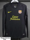CAMISETA SUPLENTE BARCELONA 11/12 MANGA LARGA VERSION JUGADOR
