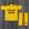 CONJUNTO ARQUERO REAL MADRID AMARILLO PARA NIÑO 11/12
