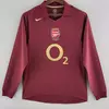 CAMISETA TITULAR ARSENAL 2005-06 MANGA LARGA