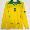CAMISETA TITULAR BRASIL 2004 MANGA LARGA