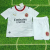CONJUNTO SUPLENTE MILAN PARA NIÑO 26/27