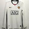 CAMISETA SUPLENTE MAN UTD 08/09 MANGA LARGA
