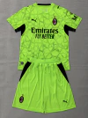 CONJUNTO ARQUERO MILAN VERDE PARA NIÑO 26/27