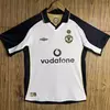 CAMISETA ANIVERSARIO MANCHESTER UNITED 2001/02 BLANCA