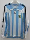 CAMISETA TITULAR ARGENTINA 2006 MANGA LARGA