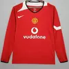 CAMISETA TITULAR MAN UTD 05/06 MANGA LARGA
