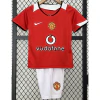 CONJUNTO TITULAR MANCHESTER UNITED PARA NIÑO 04/06