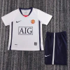 CONJUNTO SUPLENTE MANCHESTER UNITED PARA NIÑO 08/09 (2)