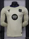 CAMISETA SUPLENTE BARCELONA 2025 VERSION JUGADOR MANGA LARGA