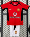 CONJUNTO TITULAR MANCHESTER UNITED PARA NIÑO 02/04