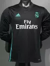 CAMISETA SUPLENTE REAL MADRID 2017/18 MANGA LARGA VERSION JUGADOR