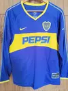 CAMISETA TITULAR BOCA JUNIORS 2003/04 MANGA LARGA