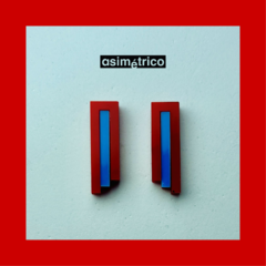Lineal petit rojo con azul en internet