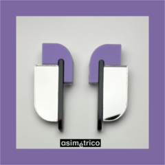 Mariposa Plateado, Lila y Negro - comprar online