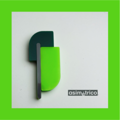 Mariposa Verde y Gris - comprar online