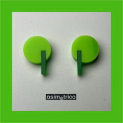 q en tonos verdes