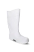  Bota industrial de PVC caña larga OMBU blanca con puntera de acero
