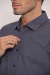 Camisa manga larga Paper touch azul marino - Tienda Ombu