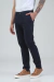 Pantalón Chino Slim de Gabardina Azul Marino - comprar online